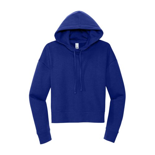 Women's Modest-Crop Fleece Hoodie image thumbnail
