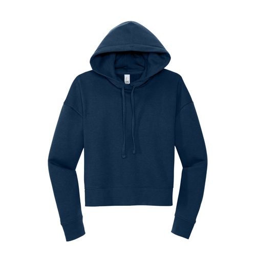 Women's Modest-Crop Fleece Hoodie image thumbnail