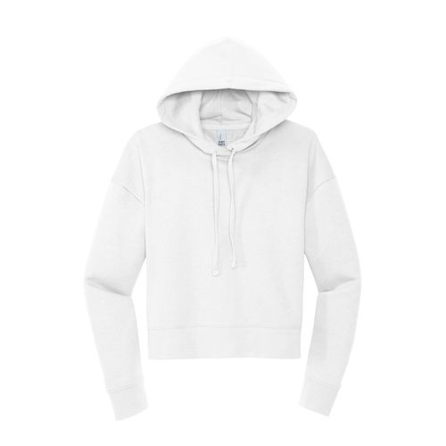 Women's Modest-Crop Fleece Hoodie image thumbnail