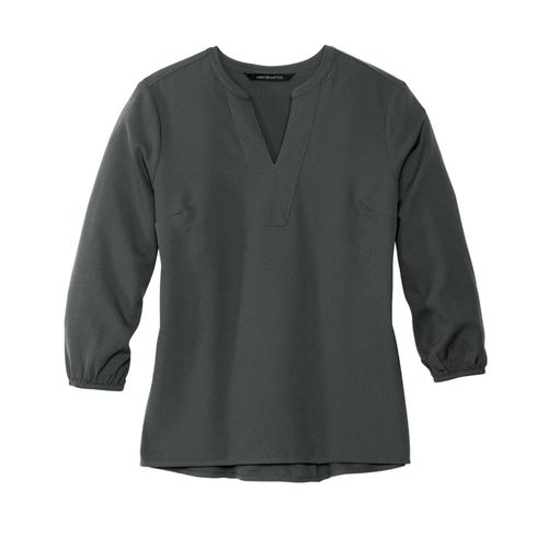 Women's 3/4-Sleeve Stretch Crepe Blouse image thumbnail