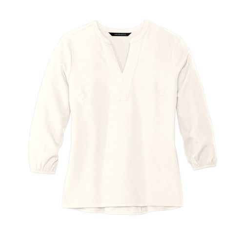 Women's 3/4-Sleeve Stretch Crepe Blouse image thumbnail