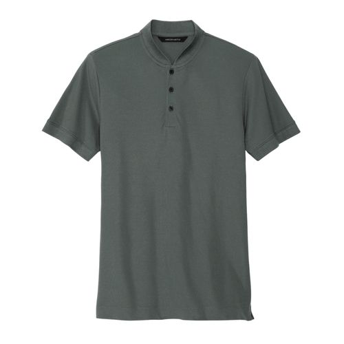 Men's Stretch Pique Henley image thumbnail