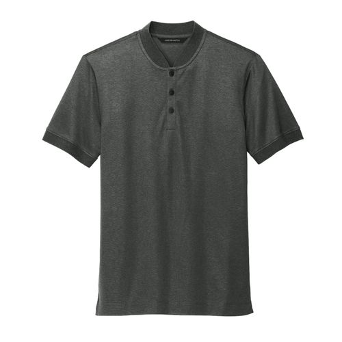 Men's Stretch Pique Henley image thumbnail
