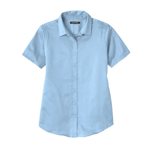 Women's Stain Resistant Button Down Shirt image thumbnail