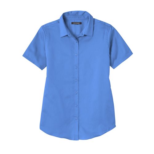 Women's Stain Resistant Button Down Shirt image thumbnail