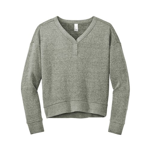 Women's Tri-Fleece V-Neck Sweatshirt image thumbnail