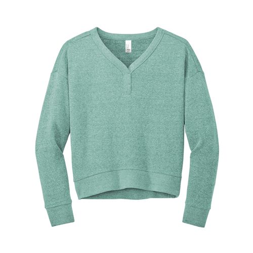 Women's Tri-Fleece V-Neck Sweatshirt image thumbnail