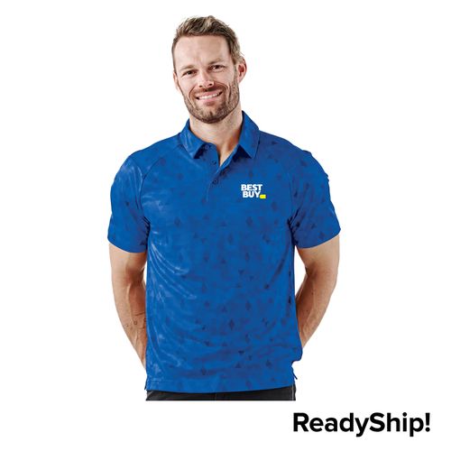 Men's Summertime Sun Protection Polo image thumbnail