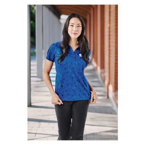 Women's Summertime Sun Protection Polo image thumbnail