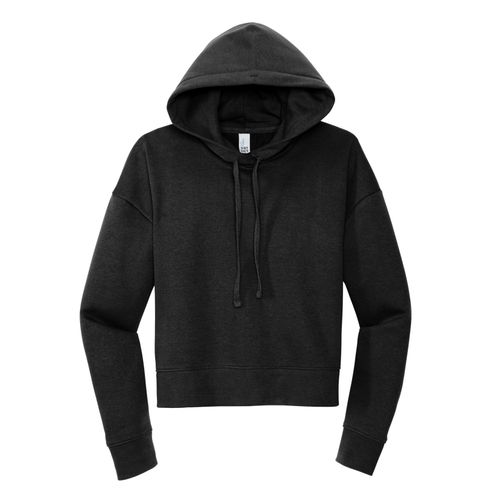 Women's Modest-Crop Fleece Hoodie image thumbnail
