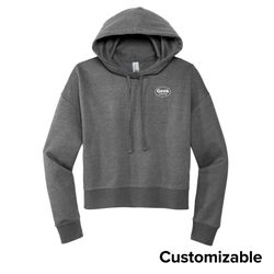 Image of Women's Modest-Crop Fleece Hoodie