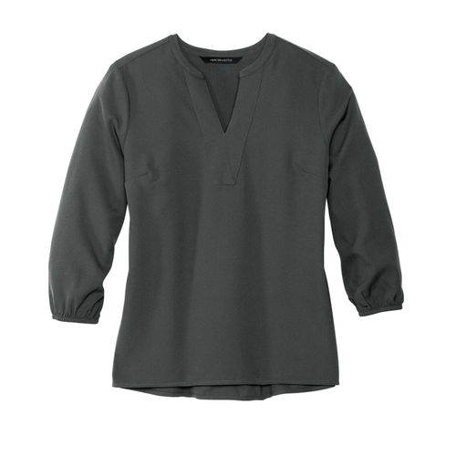 Women's 3/4-Sleeve Stretch Crepe Blouse image thumbnail