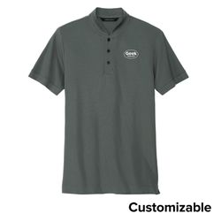 Image of Men's Stretch Pique Henley