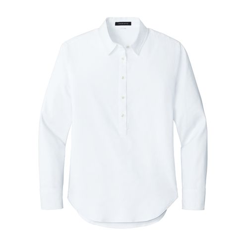 Women's Long Sleeve Oxford Shirt image thumbnail