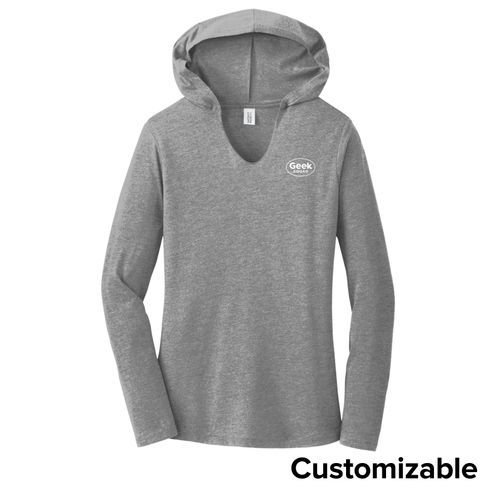 Women's Tri-Blend Long Sleeve Hoodie image thumbnail