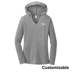 Image of Women's Tri-Blend Long Sleeve Hoodie