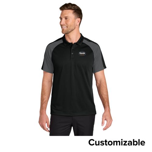 Men's Performance Colorblock Polo image thumbnail