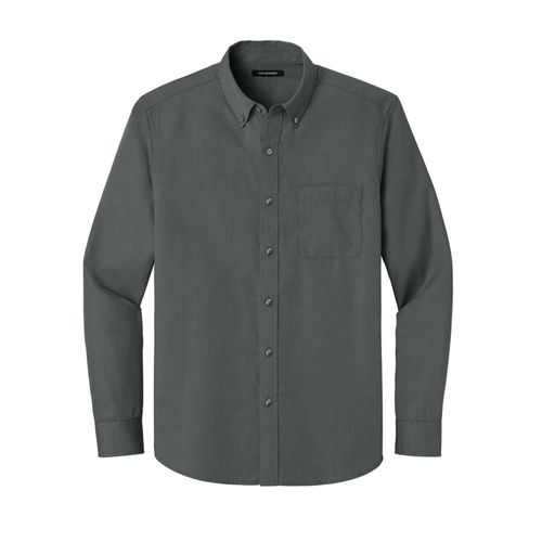 Men's Long Sleeve Nailhead Shirt image thumbnail