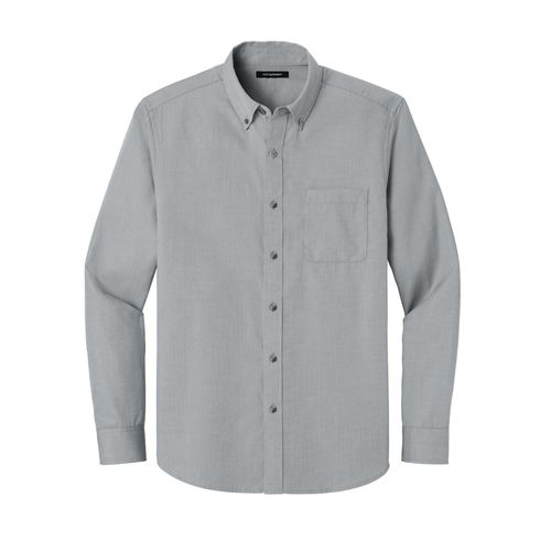 Men's Long Sleeve Nailhead Shirt image thumbnail