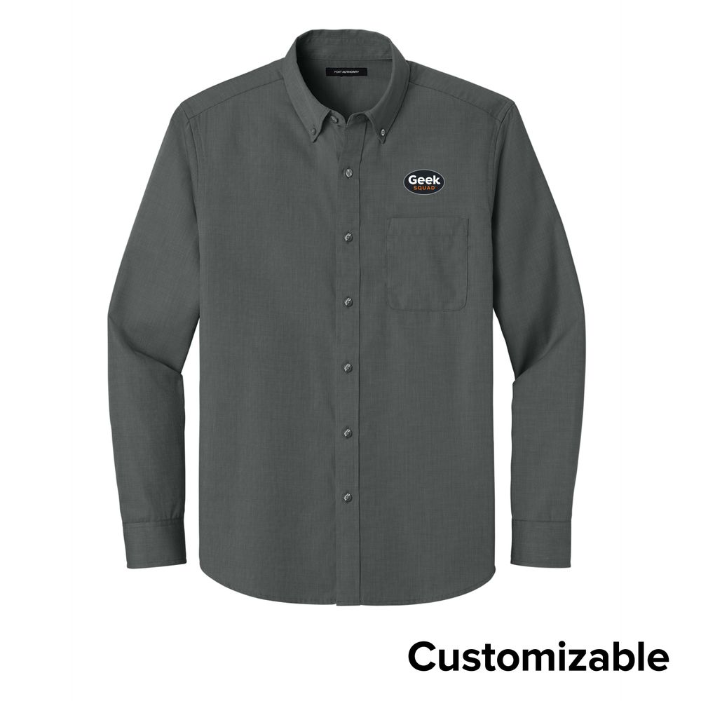 Men's Long Sleeve Nailhead Shirt primary image