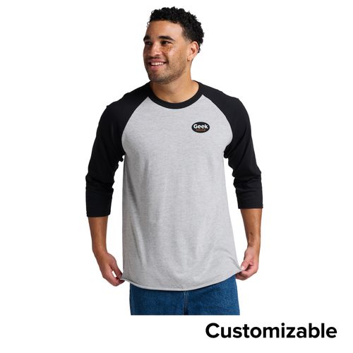 Men's 3/4-Sleeve Raglan Tee image thumbnail