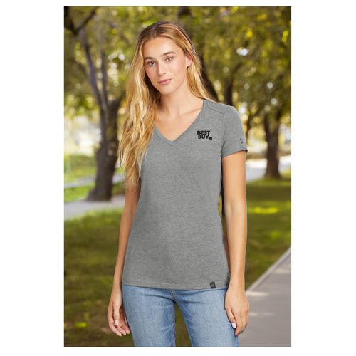 Women's New Era Legacy V-Neck T-Shirt image thumbnail