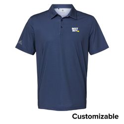 Image of Men's Adidas Diamond Print Polo