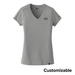 Image of Women's New Era Legacy V-Neck T-Shirt