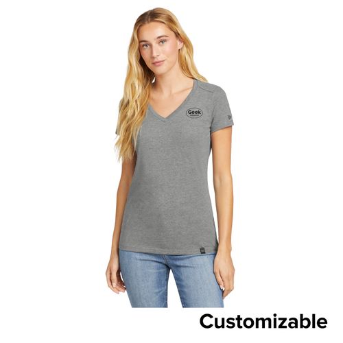 Women's New Era Legacy V-Neck T-Shirt image thumbnail