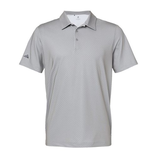 Men's Adidas Diamond Print Polo image thumbnail