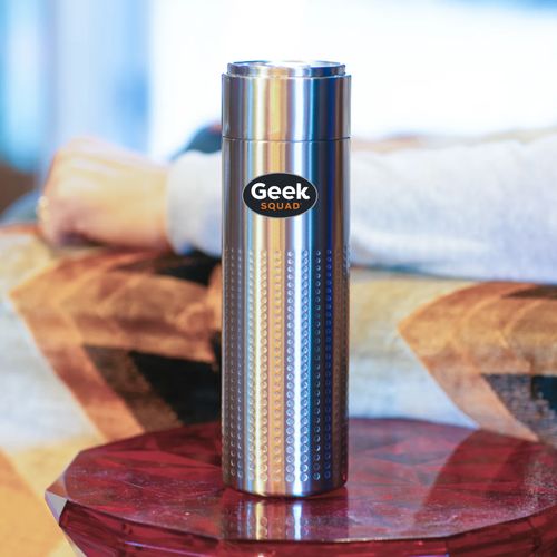 16.9oz Stainless Cylinder Bottle image thumbnail