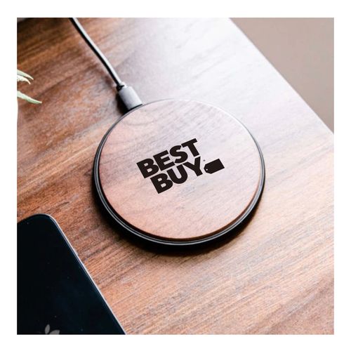 Genuine Walnut Wireless Charger image thumbnail