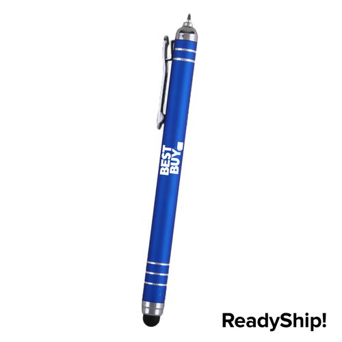 Pack of 10- Recycled Aluminum Stylus Pen image thumbnail