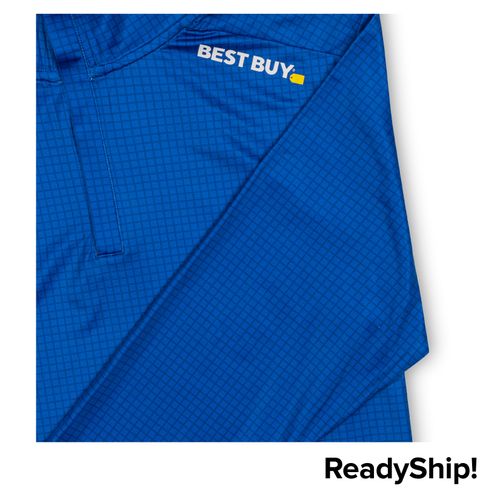 Men’s TechGrid Motion 1/4-Zip image thumbnail