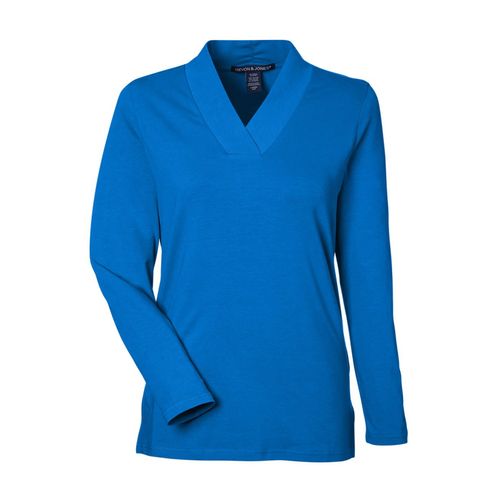 Women's Shawl Collar Knit Top image thumbnail
