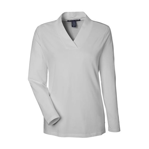 Women's Shawl Collar Knit Top image thumbnail