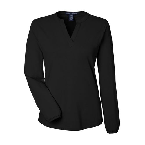 Women's Half-Placket Knit Top image thumbnail