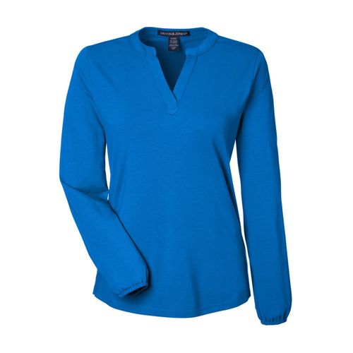 Women's Half-Placket Knit Top image thumbnail