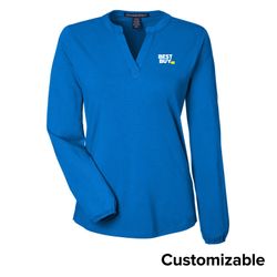 Image of Women's Half-Placket Knit Top