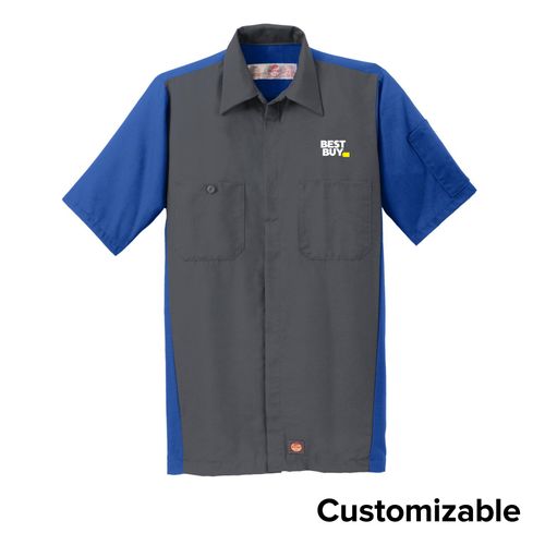 Men's Short Sleeve Ripstop Crew Shirt image thumbnail
