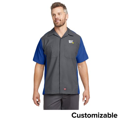 Men's Short Sleeve Ripstop Crew Shirt image thumbnail
