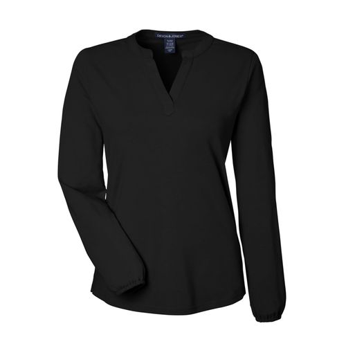 Women's Half-Placket Knit Top image thumbnail