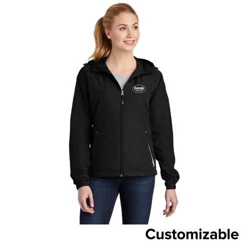 Women's Hooded Raglan Jacket image thumbnail