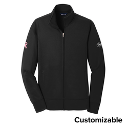 Image of Women's Breast Cancer Awareness Performance Full-Zip