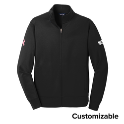 Image of Men's Breast Cancer Awareness Performance Full-Zip