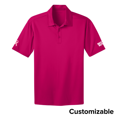 Men's Breast Cancer Awareness Performance Polo image thumbnail