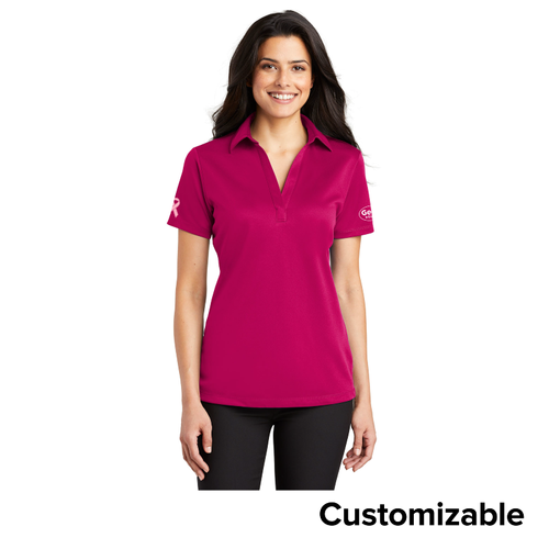 Women's Breast Cancer Awareness Performance Polo image thumbnail