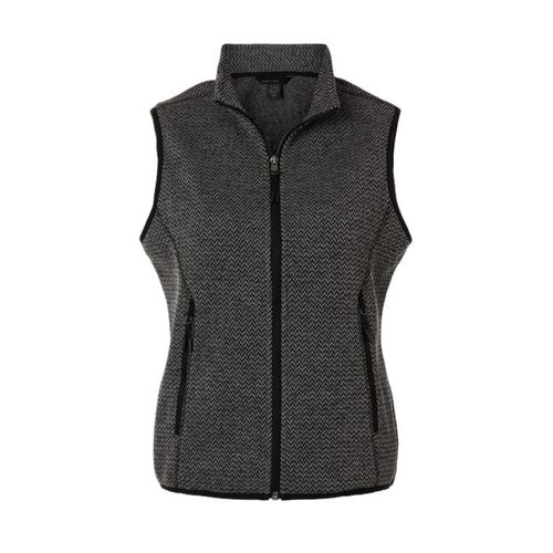 Women's Jacquard Fleece Vest image thumbnail