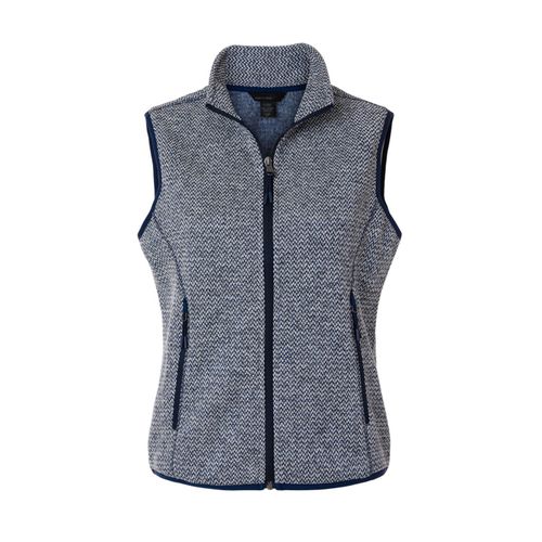 Women's Jacquard Fleece Vest image thumbnail