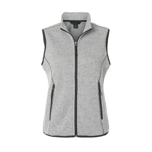 Women's Jacquard Fleece Vest image thumbnail
